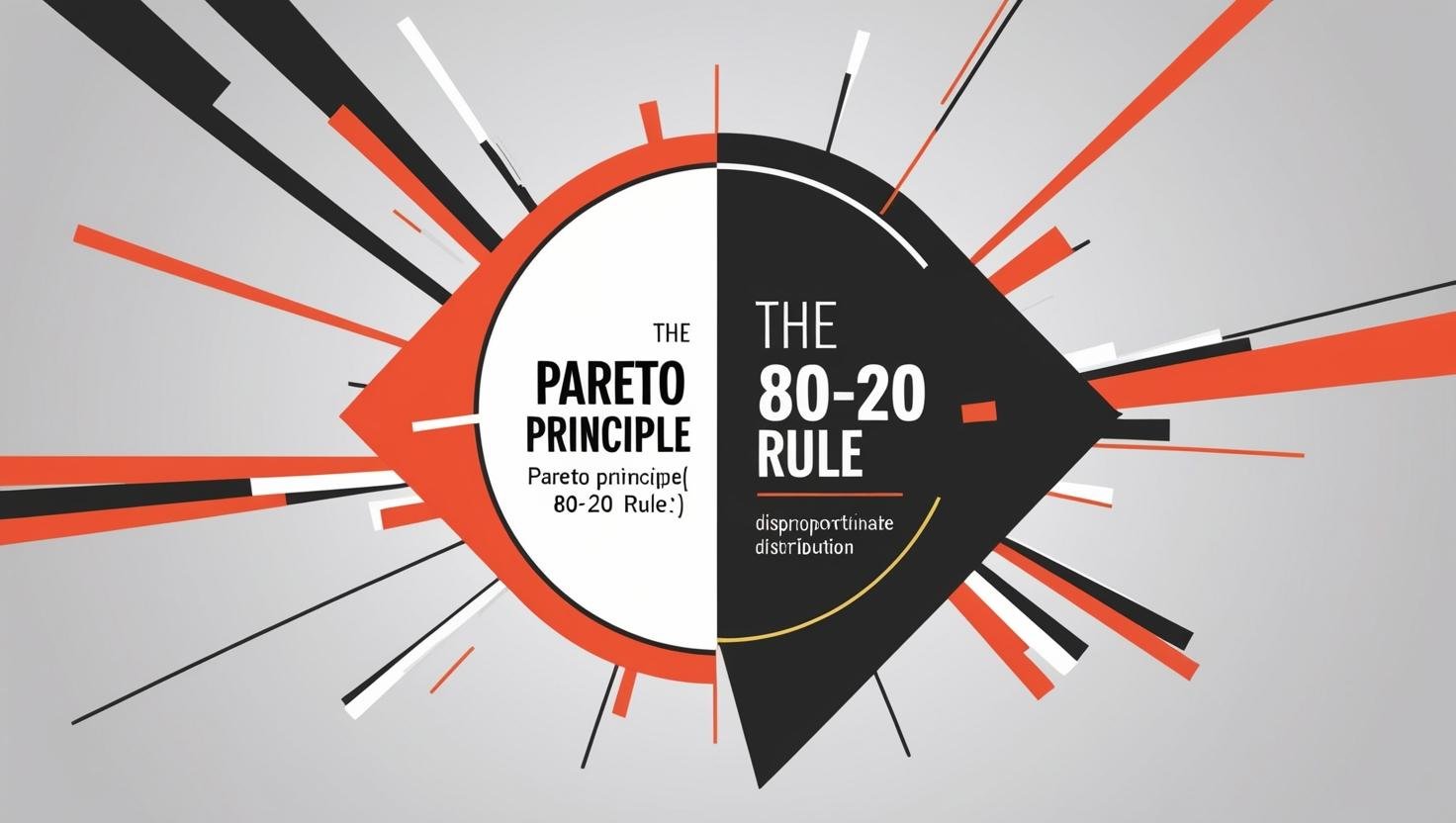 pareto principle - 80-20 rule